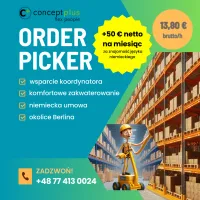 Komisjoner Order picker (k|m) Niemcy Komisjoner Order picker (k|m) Niemcy