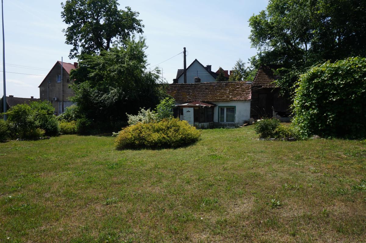 Działka budowlana z domem w Kostrzynie nad Odrą